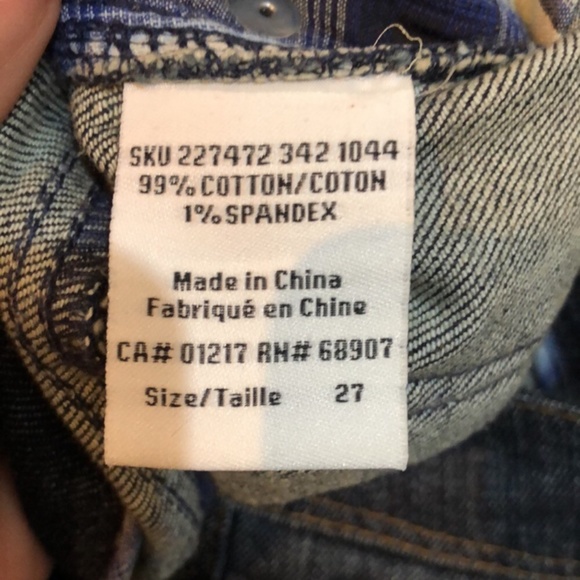 Le Chateau Sofia High Rise Wide Leg Denim Jeans - Picture 7 of 8